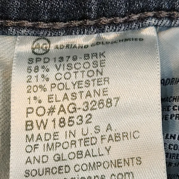 AG ADRIANO GOLDSCHMIED THE FARRAH SKINNY HIGH RISE JEANS SIZE 28R - Picture 10 of 11